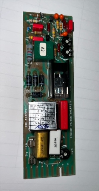 MBO A3 Speed Control Board A46 A49